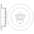 Диск гальмівний (кратно 2) задній Lexus RX350 (08-) (D=309.0mm) HI-Q Hi-Q (SANGSIN) SD4035 (фото 1)