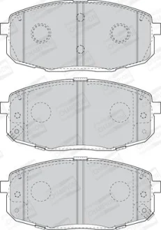 HYUNDAI Гальмівні колодки передні KONA CHAMPION 573813CH