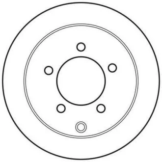 MITSUBISHI гальмівний диск задн.Lancer 08- Jurid 562783JC