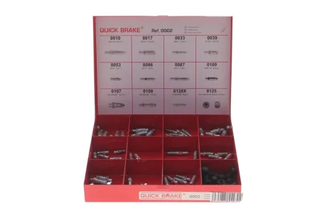 Комплект штуцерів прокачки гальм QUICK BRAKE 171-0002