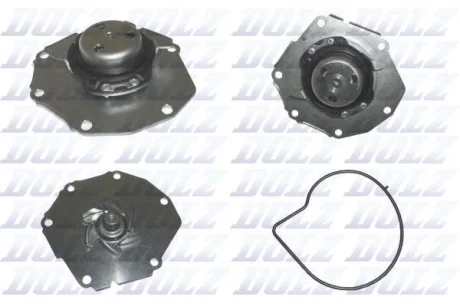 VOLVO Помпа воды S80 3.2 06-, V70 3.2 07-, XC60 3.2 09-, XC90 3.2 06-, LAND ROVER DOLZ V-212