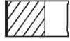 Кільця поршневі 021 93 N2