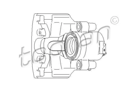 Супорт гальмівний TOPRAN / HANS PRIES 110 288