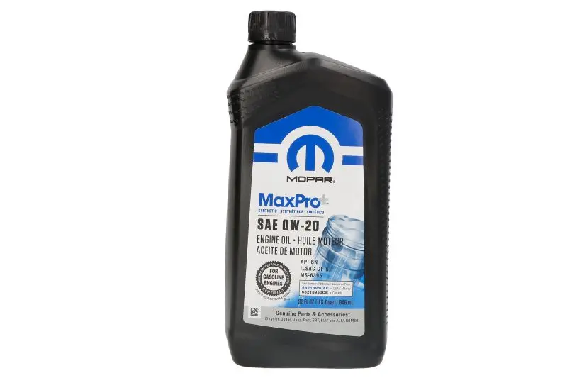 Олива моторна 0w-20 maxpro+ 0.946 l CHRYSLER 68523994AA (фото 1)