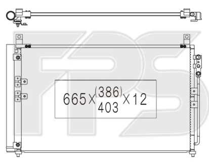 Конденсатор кондиціонера FPS FP33K366