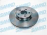 Диск гальмівний SAMKO F1012V (фото 1)