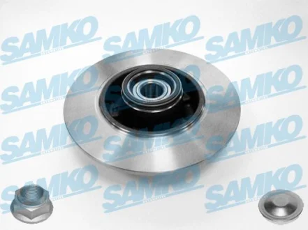 Диск гальмівний SAMKO R1055PCA