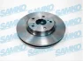 Диск гальмівний SAMKO T2032V (фото 1)