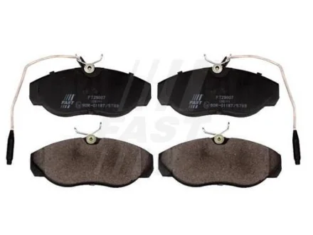 Колодки Гальмівні FIAT Ducato 94- перед 2-Датчики 10/14Q FAST FT29007