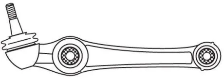 Важіль зад. підвіски FRAP 4151