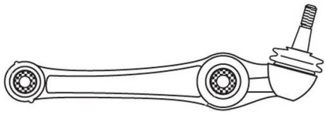 Важіль зад. підвіски FRAP 4152