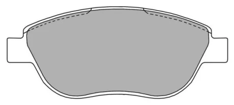 Колодки гальмівні FREMAX FBP-1219