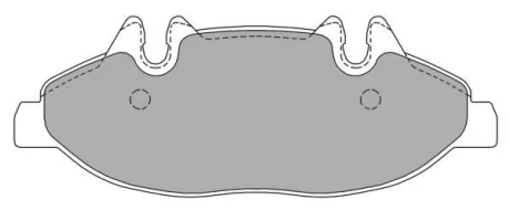 Колодки гальмівні FREMAX FBP-1382