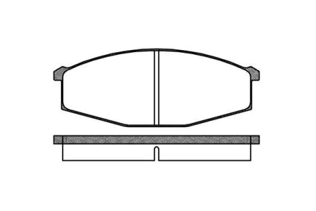 Колодки гальмівні WOKING P0293.00