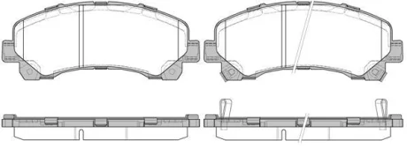 Колодки гальмівні WOKING P15073.00