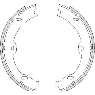 Колодки гальмівні WOKING Z4708.00