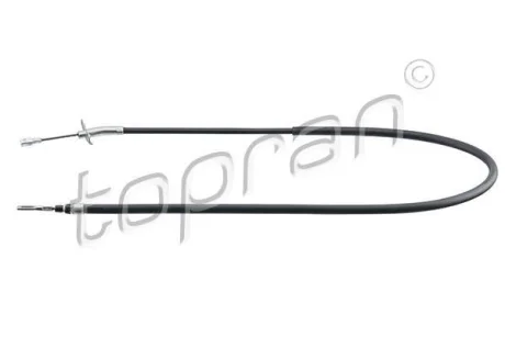 Трос, стояночная тормозная система TOPRAN / HANS PRIES 109811