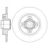 Диск тормозной (кратно 2) задний Citroen Berlingo (08-) (D=267.7mm) Hi-Q (SANGSIN) SD6001 (фото 1)