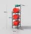 Стійка металева під бочки 7015 PETRONAS Stand bochki 3x60 NEW Petronas STAND PETRONAS BOCHKI 3X60 NEW (фото 1)