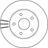 JEEP диск гальмівний передн.Grand Cherokee 01- Jurid 562147JC (фото 1)