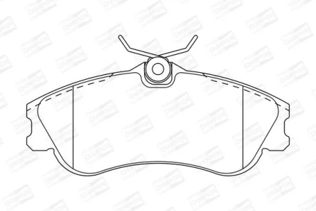 CITROEN гальмівні колодки передні Xsara Picasso 00- CHAMPION 571966CH