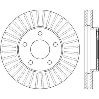 - Гальмівний диск Jurid 562441JC