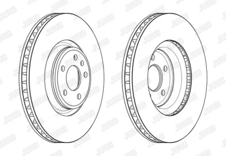 - Гальмівний диск Jurid 563176JC-1