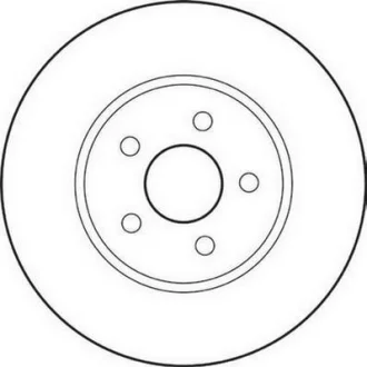 - Гальмівний диск Jurid 562180JC