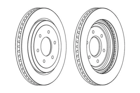 - Гальмівний диск Jurid 563024JC-1