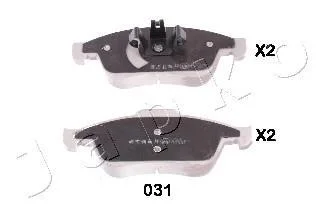 - Гальмівні колодки до дисків JAPKO 50031