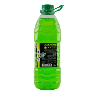 Омивач скла VipOil (літній) зелений _Яблуко_, 3л Vipoil 0218047