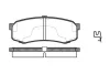 Drive+ - Гальмівні колодки до дисків Drive+ DP1010.10.0020 (фото 1)