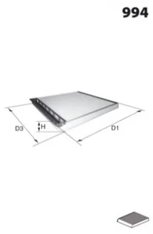 Drive+ - Фільтр салону (аналог WP6938) Drive+ DP1110.12.0024