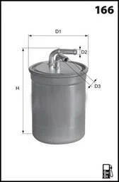 Drive+ - Фільтр палива (аналог WF8379) Drive+ DP1110.13.0065