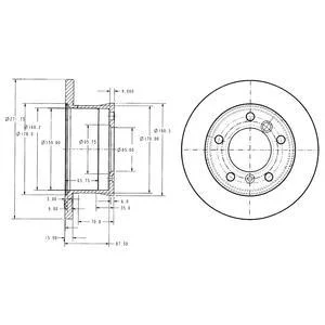 Drive+ - Гальмівний диск (кратно 2) Drive+ DP1010.11.0122
