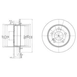 Drive+ - Гальмівний диск (кратно 2) Drive+ DP1010.11.0020