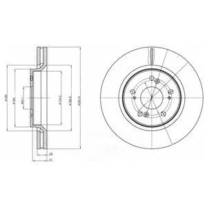 Drive+ - Гальмівний диск (кратно 2) Drive+ DP1010.11.0627