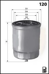 Drive+ Фільтр палива (аналог WF8238) Drive+ DP1110.13.0043