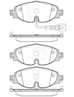 Drive+ - Гальмівні колодки до дисків Drive+ DP1010.10.0934