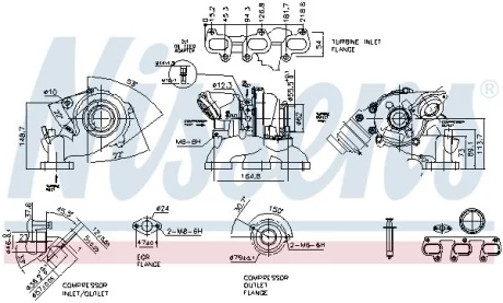 Турбокомпресор First Fit NISSENS 93071