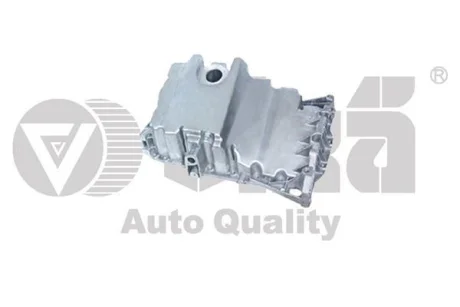 Поддон масляный с отверстием для слива масла (алюминий) Audi A4, A6 2.0 (05-) Vika 11031541301