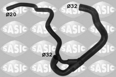 Патрубок системи охолодження SASIC 3406253