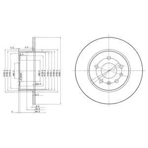 Drive+ - Гальмівний диск (кратно 2) Drive+ DP1010.11.0120