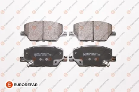 Гальмівні колодки пер. Fiat 500X / Jeep Renegade 1.4-2.4 14- Eurorepar 1675989580
