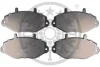 Гальмівні колодки дискові Optimal BP-09770 (фото 1)