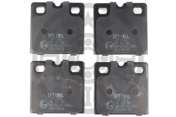 Гальмівні колодки дискові OPTIMAL Optimal BF-0001 (фото 1)