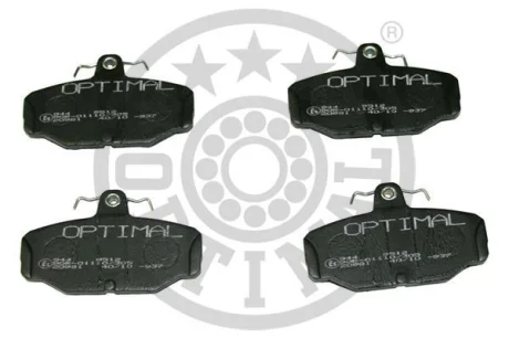Гальмівні колодки дискові Optimal BP-09512