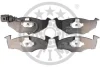 Гальмівні колодки дискові Optimal BP-12172 (фото 1)