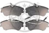 Гальмівні колодки дискові Optimal BP-10181 (фото 1)