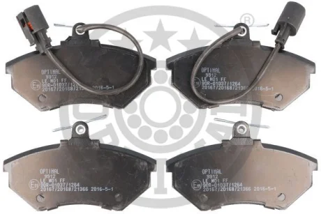 Гальмівні колодки дискові Optimal BP-09912